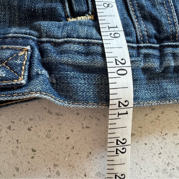 Ralph Lauren Polo Jeans Co Distressed Rocker Denim Jacket Medium Blue Jean - Picture 6 of 9